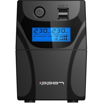 Источник бесперебойного питания IPPON BACK POWER PRO II EURO 850 Источник бесперебойного питания IPPON BACK POWER PRO II EURO 850