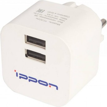 Сетевое зарядное устройство IPPON TC322W, цвет белый Сетевое зарядное устройство IPPON TC322W, цвет белый
